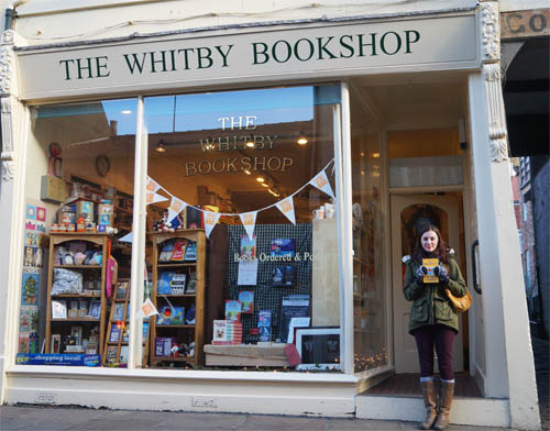 The Whitby Bookshop's premises on Church St. Whitby